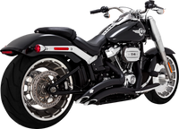 Thumbnail for VANCE & HINES Big Radius Exhaust System - Black 46375