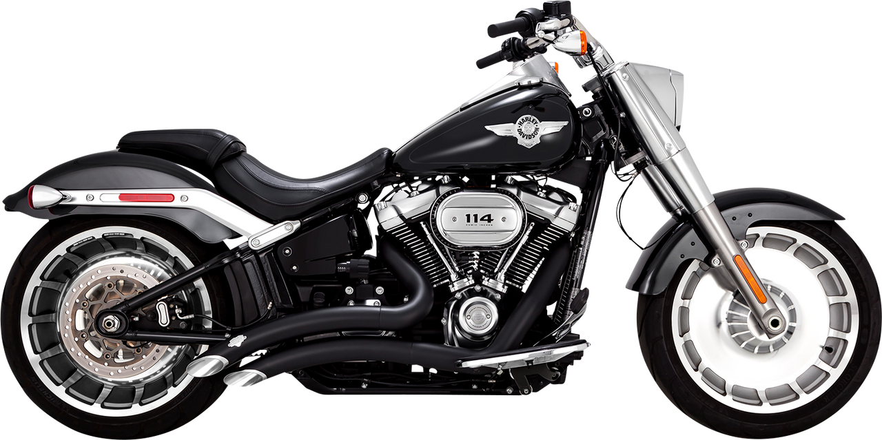 VANCE & HINES Big Radius Exhaust System - Black 46375
