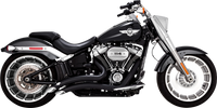 Thumbnail for VANCE & HINES Big Radius Exhaust System - Black 46375