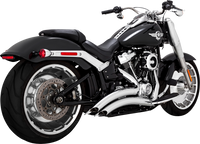 Thumbnail for VANCE & HINES Big Radius Exhaust System - Chrome 26375