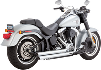 Thumbnail for VANCE & HINES Big Shots Staggered Exhaust System - Chrome 17339