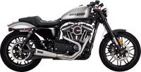 Thumbnail for VANCE & HINES 2-into-1 Upsweep Exhaust System - Brushed - Stainless Steel 27327