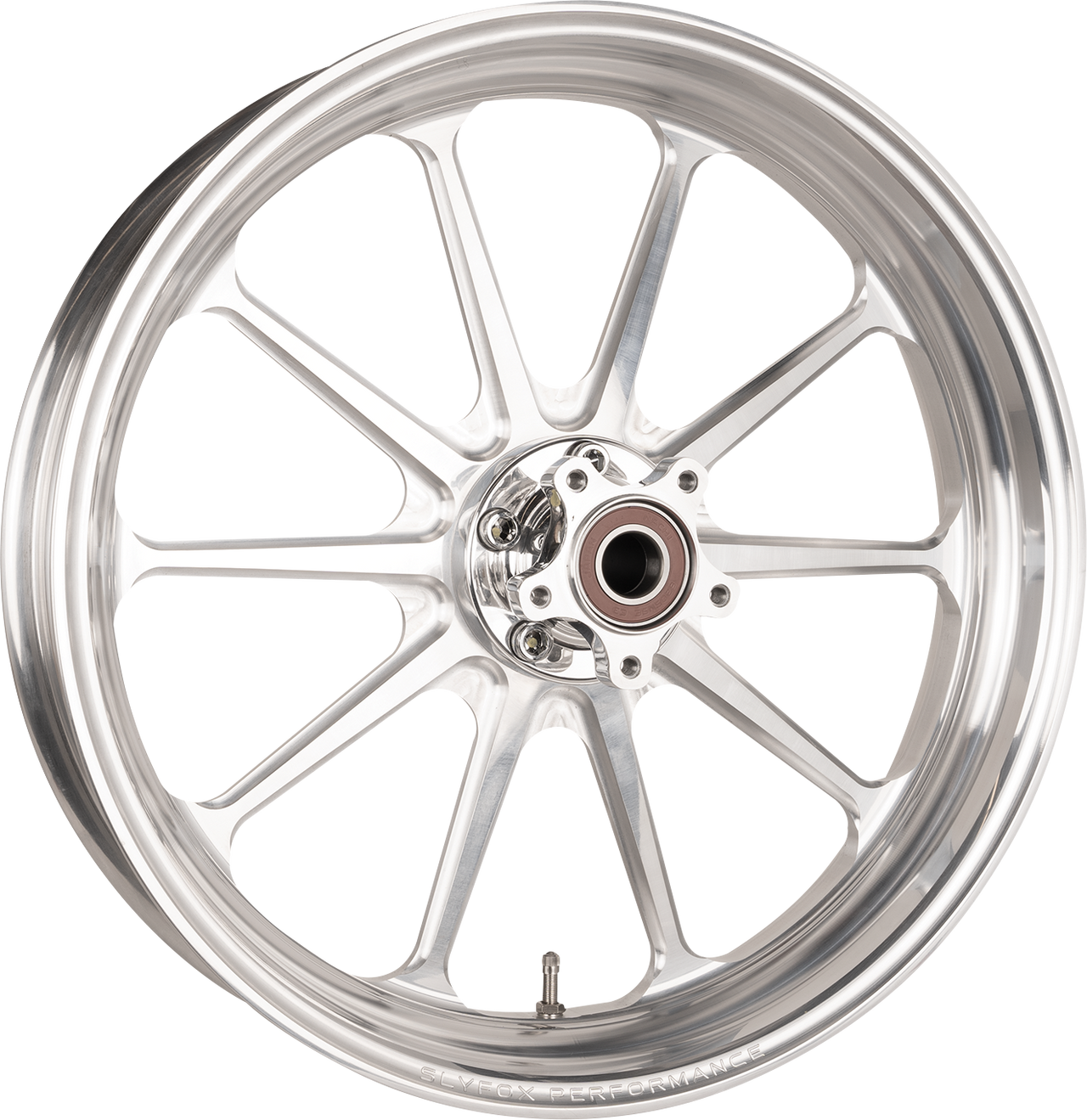 SLYFOX Wheel - Track Pro - Front - Dual Disc/with ABS - Machined - 17x3.5 12047706RSLYAPM