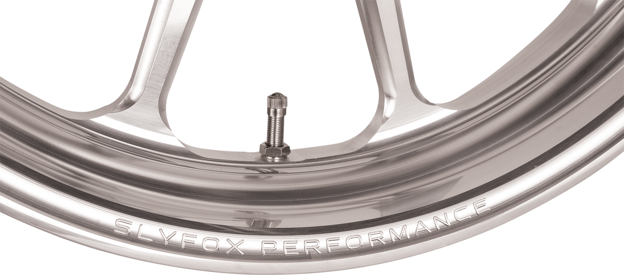 SLYFOX Wheel - Track Pro - Front - Dual Disc/without ABS - Machined - 17x3.5 12027706RSLYAPM