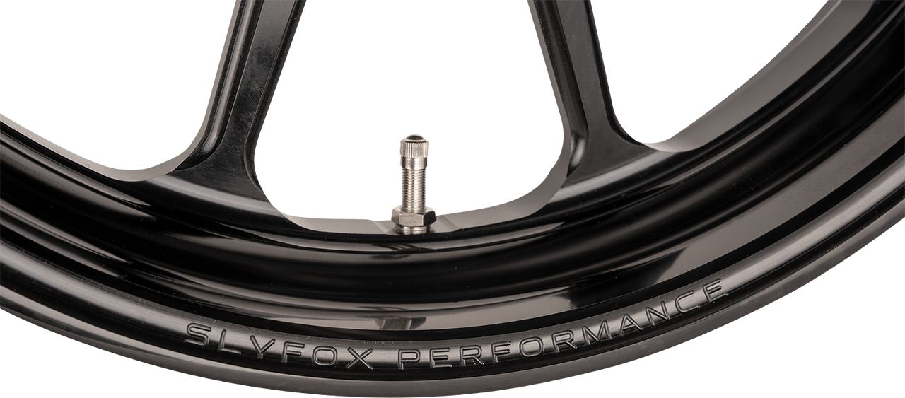 SLYFOX Wheel - Track Pro - Rear - Single Disc/without ABS - Black - 18x5.5 12707814RSLYAPB