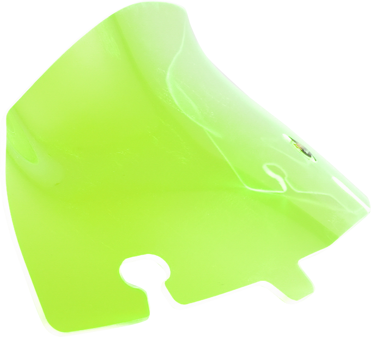 KLOCK WERKS Kolor Flare* Windshield - 6.5" - Green Ice - FLH KWW-01-0646