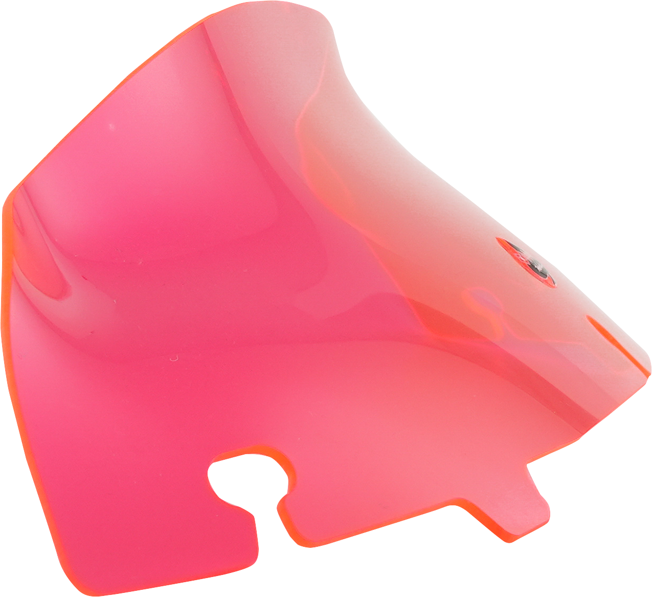 KLOCK WERKS Kolor Flare* Windshield - 6.5" - Pink Ice - FLH KWW-01-0645