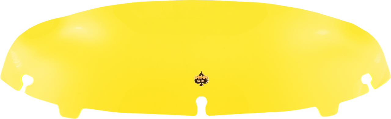 KLOCK WERKS Kolor Flare* Windshield - 6.5" - Yellow Ice - FLH KWW-01-0639