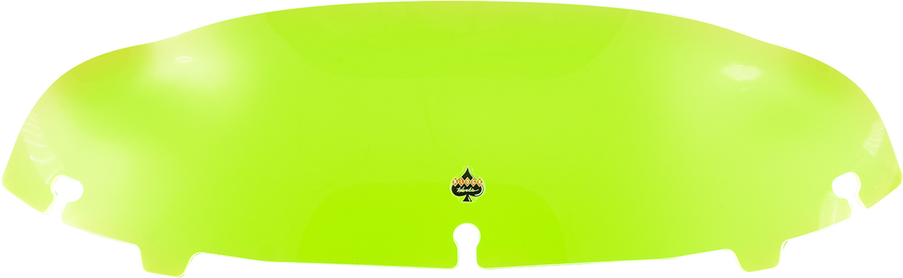 KLOCK WERKS Kolor Flare* Windshield - 6.5" - Green Ice - FLH KWW-01-0646
