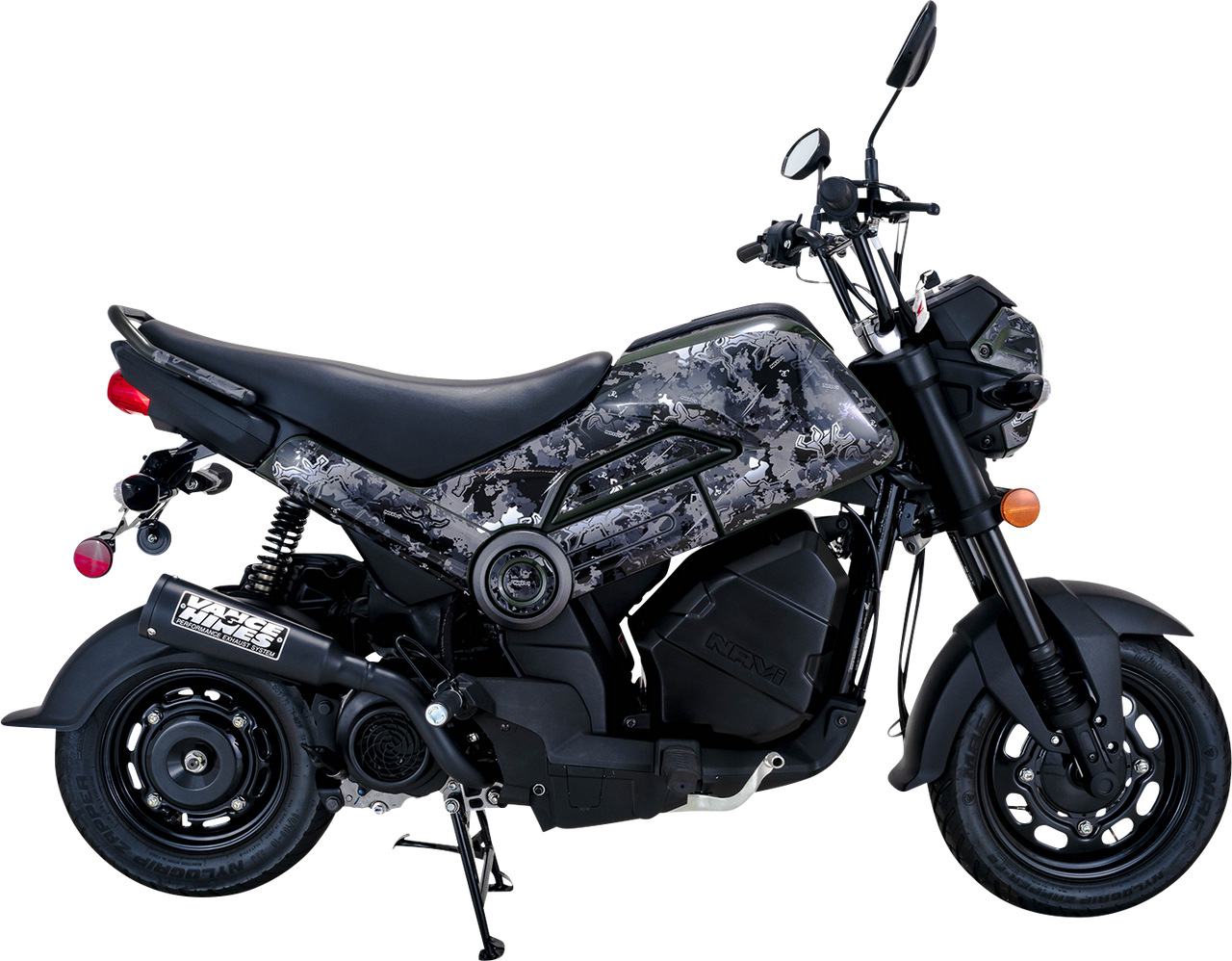 VANCE & HINES Upsweep Exhaust System - Black 48241