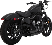 Thumbnail for VANCE & HINES 2-into-2 Mini Grenades Exhaust System - Black 46374