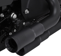 Thumbnail for VANCE & HINES 2-into-2 Mini Grenades Exhaust System - Black 46374
