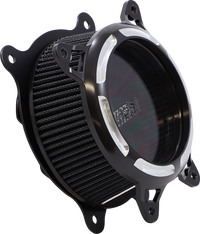 Thumbnail for VANCE & HINES VO2 Insight Air Intake Kit - Black Contrast 41097