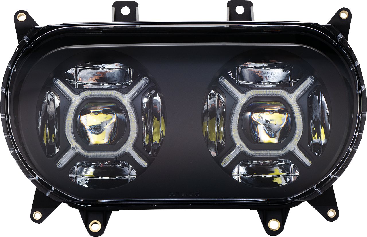 CUSTOM DYNAMICS ProGLOW* Headlight - Black - Road Glide PG-RG-B