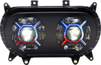 Thumbnail for CUSTOM DYNAMICS ProGLOW* Headlight - Black - Road Glide PG-RG-B