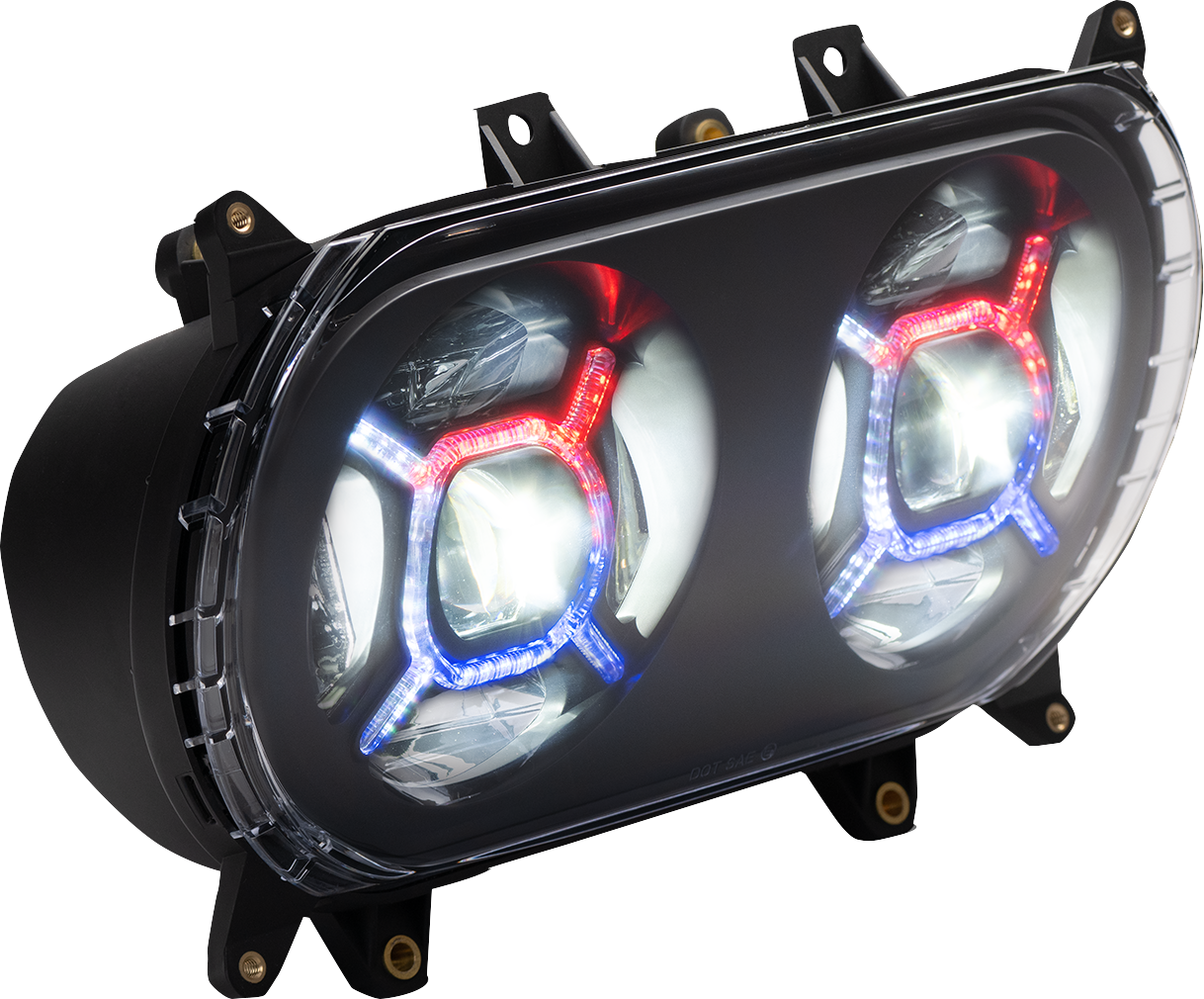 CUSTOM DYNAMICS ProGLOW* Headlight - Black - Road Glide PG-RG-B