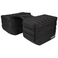 Thumbnail for THRASHIN SUPPLY CO. Escape Saddlebags - Black TSB-0007