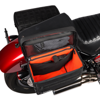 Thumbnail for THRASHIN SUPPLY CO. Escape Saddlebags - Black TSB-0007