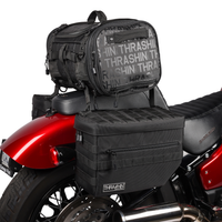 Thumbnail for THRASHIN SUPPLY CO. Escape Saddlebags - Black TSB-0007