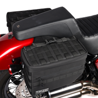 Thumbnail for THRASHIN SUPPLY CO. Escape Saddlebags - Black TSB-0007