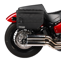 Thumbnail for THRASHIN SUPPLY CO. Escape Saddlebags - Black TSB-0007