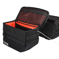 Thumbnail for THRASHIN SUPPLY CO. Escape Saddlebags - Black TSB-0007