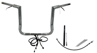 Thumbnail for FAT BAGGERS INC. Handlebar Kit - Flat Top - 14