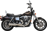 Thumbnail for BASSANI XHAUST 2-into-1 Ripper Exhaust System with Super Bike Muffler - Stainless Steel 1D8SS