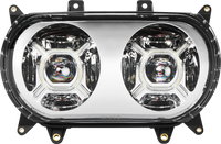 Thumbnail for CUSTOM DYNAMICS ProGLOW* Headlight - Chrome - Road Glide PG-RG-C