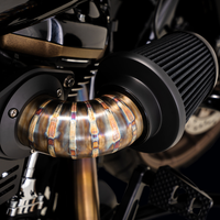 Thumbnail for VANCE & HINES VO2 Falcon Air Intake - Stainless Steel 71049