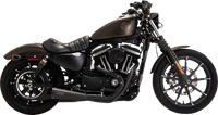 Thumbnail for VANCE & HINES Upsweep 2-into-1 Exhaust System - Stainless Steel - Black 47627