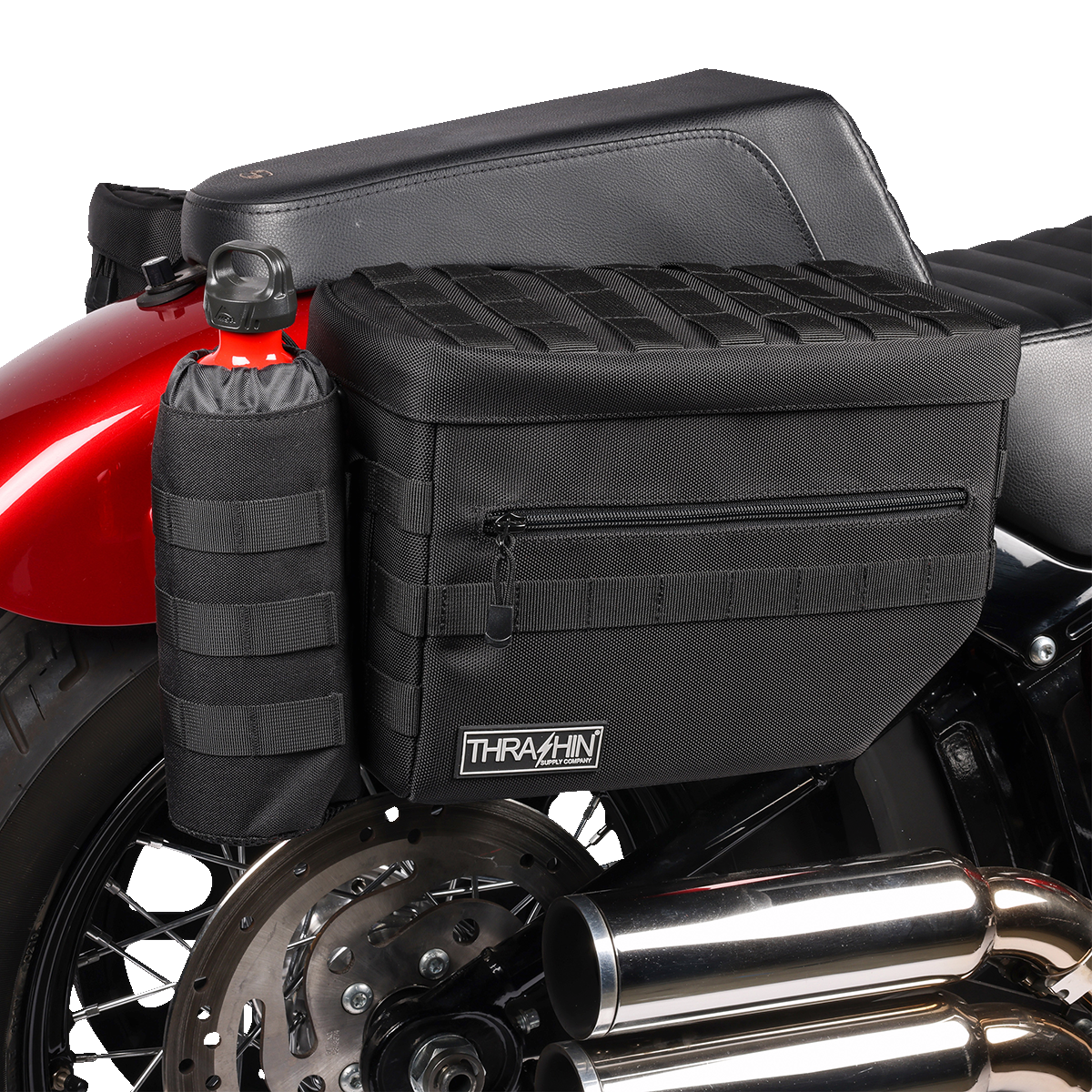 THRASHIN SUPPLY CO. Holster Molle Bottle - Black TSB-00-13