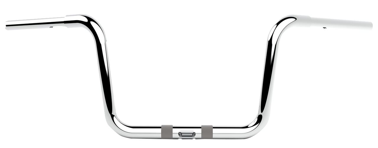 LA CHOPPERS Handlebar - Twin Round - 10" - Chrome LA-7324-10C