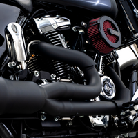 Thumbnail for VANCE & HINES Hi-Output RR Heat Shield Kit - Black - Stainless Steel 60025