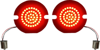 Thumbnail for CUSTOM DYNAMICS Turn Signal Insert - LED - Red - Flat GEN-4-R-1156-T