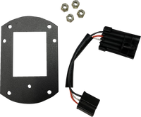 Thumbnail for CUSTOM DYNAMICS Mounting Kit - Headlight - Satin Black - FXLRST CD-LRST-HL-KIT
