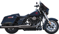 Thumbnail for S&S CYCLE 2-into-1 Lava Chrome Sidewinder? Exhaust System - 49-State 550-1086