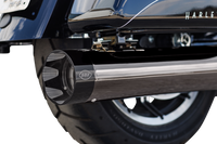 Thumbnail for S&S CYCLE 2-into-1 Lava Chrome Sidewinder? Exhaust System - 49-State 550-1086