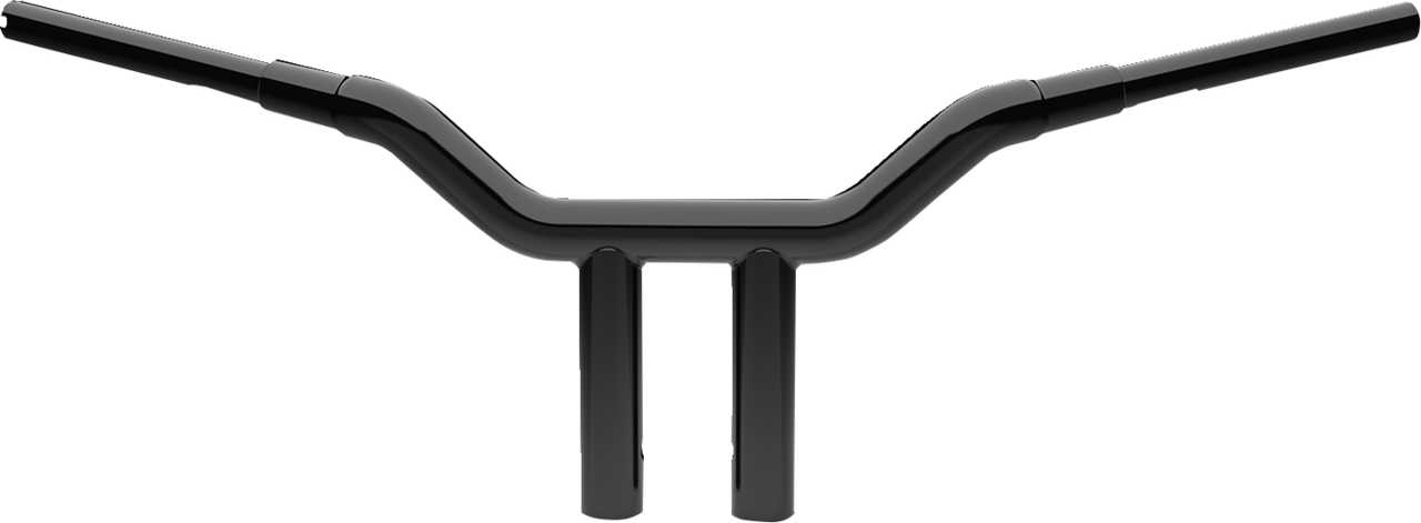 LA CHOPPERS Handlebar - One-Piece Kagefighter - 10" x 1-1/2" - Black LA-7343-10B