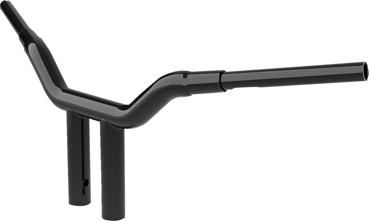 LA CHOPPERS Handlebar - One-Piece Kagefighter - 10" x 1-1/2" - Black LA-7343-10B