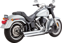 Thumbnail for VANCE & HINES Big Shots Staggered Exhaust System - Chrome 17959