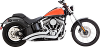 Thumbnail for VANCE & HINES 2-into-2 Big Radius Exhaust System - Chrome 26079