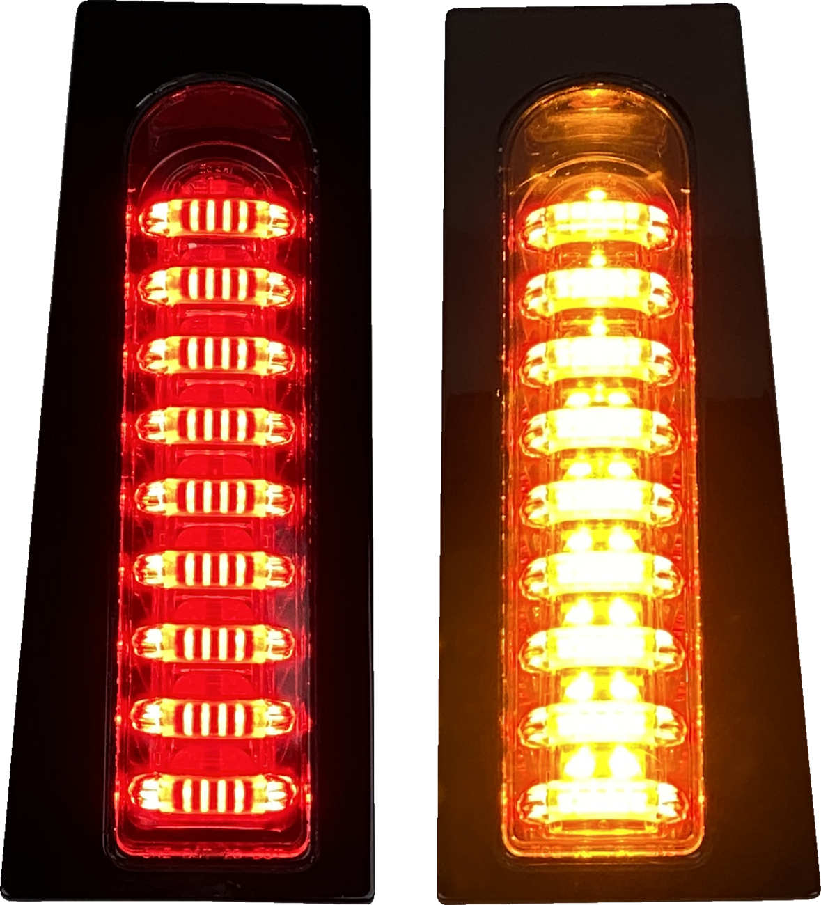 CUSTOM DYNAMICS ProBEAM Fillerz Dual Color Lights - Smoke - Gloss Black PB-ECE-FILL-SB