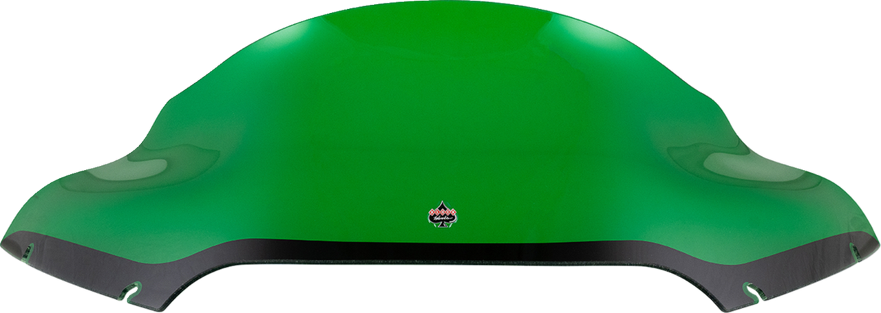 KLOCK WERKS Kolor Flare* Sport Windshield - 9" - Green - FLTR KWW-01-0671