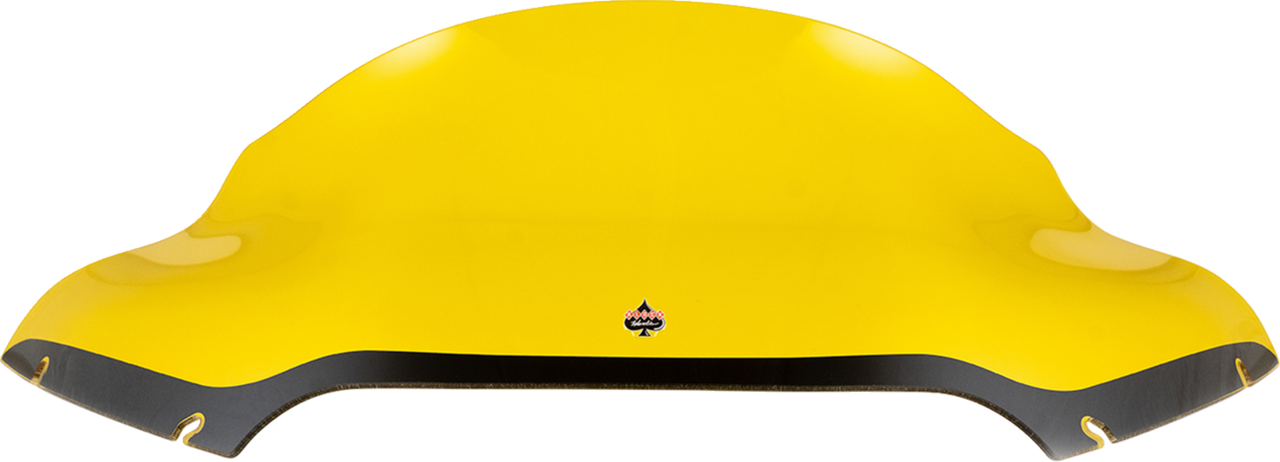 KLOCK WERKS Kolor Flare* Sport Windshield - 9" - Yellow - FLTR KWW-01-0669