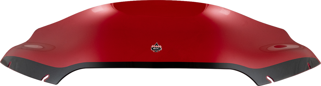 KLOCK WERKS Kolor Flare* Sport Windshield - 6" - Red - FLTR KWW-01-0663