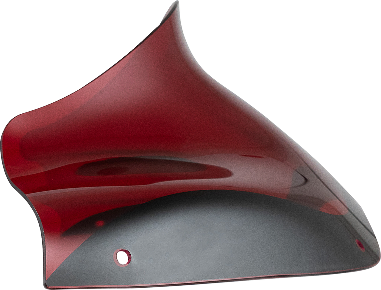 KLOCK WERKS Kolor Flare* Windshield - 8" - Red - FLTR KWW-01-0691