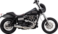 Thumbnail for VANCE & HINES 2-into-1 Upsweep Exhaust System - Brushed 27635