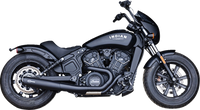 Thumbnail for S&S CYCLE 2-into-1 Grand National Exhaust System - Black - Race Only 4111-266-R