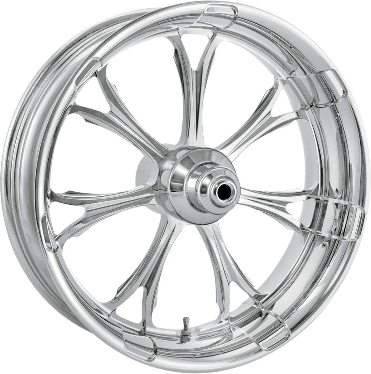 PERFORMANCE MACHINE (PM) Wheel - Paramount - Rear - Single Disc/with ABS - Chrome - 18x5.5 - '09+ FLT 12697814RPARCH